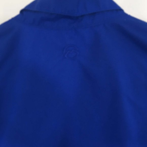 Magellan Mens Blue Sportswear Vented Fishing Button Front shirt Moisture Wicking - Picture 5 of 9